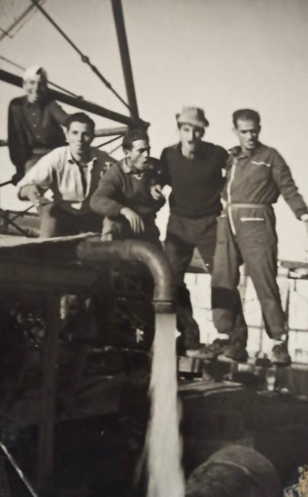 Nonno Rocco e la famiglia al pozzo, anni '60